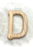 Light Wooden Alphabet Letters