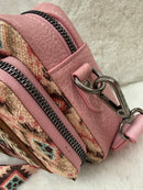 Southwestern Wrangler Crossbody with Wallet Compartment