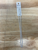 Bicone 2 Strand 7": 4mm