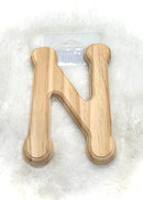 Light Wooden Alphabet Letters