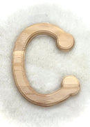 Light Wooden Alphabet Letters