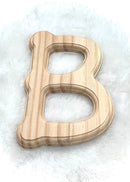 Light Wooden Alphabet Letters