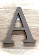 Wooden Alphabet Letters