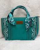 Paisley, Bandana Wrapped Wrangler Purse