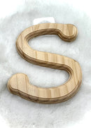 Light Wooden Alphabet Letters