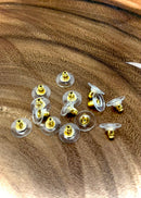 Silver & Gold Earring Backs