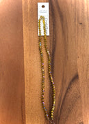 Bicone 2 Strand 7": 4mm