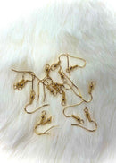 Gold & Silver Fish Hooks 8 PC