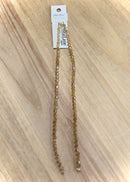 Bicone 2 Strand 7": 4mm