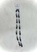 7in Double Strand Glass Rondelles