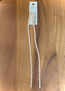 Bicone 2 Strand 7": 4mm