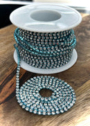 SS8 Metal Rhinestone Banding