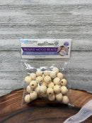 Round Wood Beads