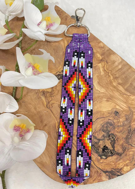 Loomed Beaded Wrist Lanyard