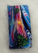 Faux Leather Embossed Wallet