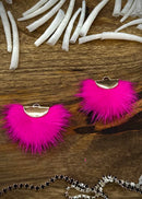 Fur Tassel with Gold