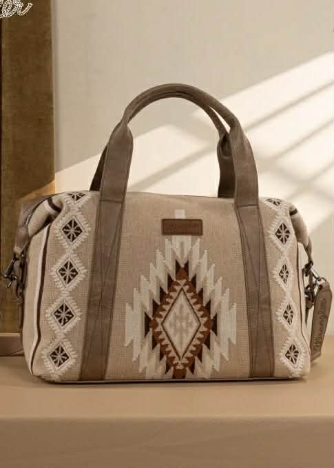 South West Knitted Duffle Bag