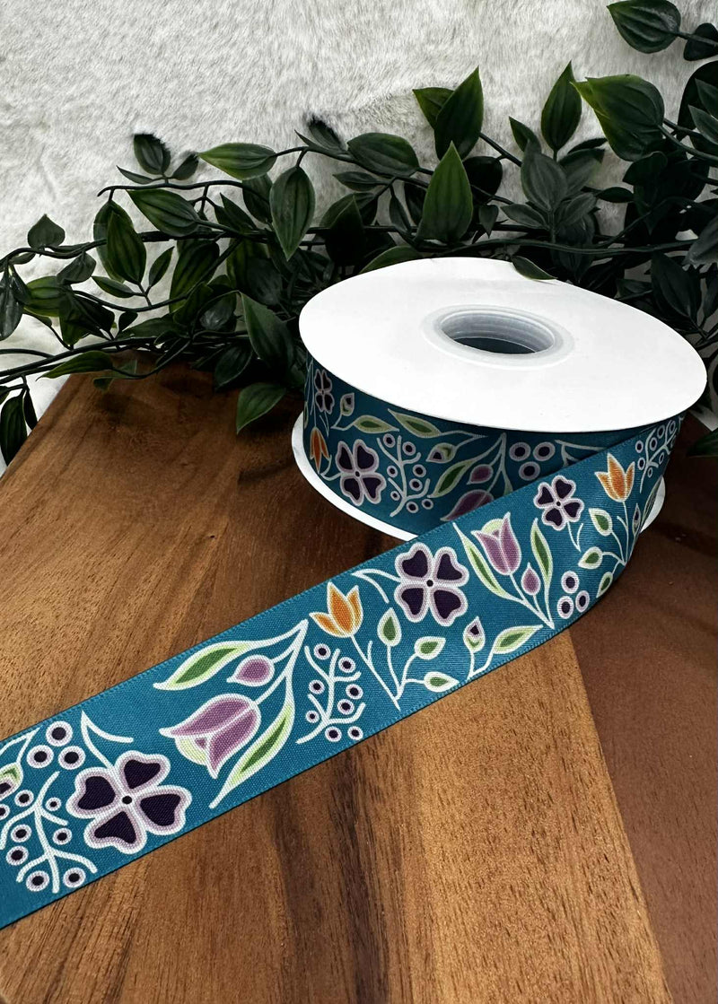 Renata Fall Floral Ribbon