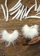 Fur Tassel with Gold