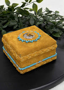 Leather Wrapped Boxes