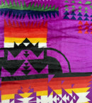 Queen Aztec 1 Ply Silky Blanket