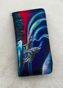 Faux Leather Embossed Wallet