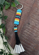 Peyote Stitched Jingle Keychain - Large