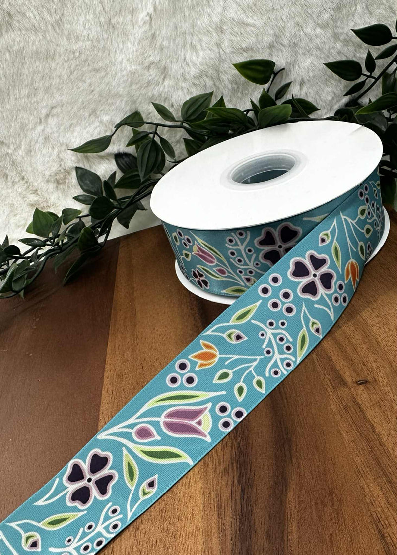 Renata Fall Floral Ribbon