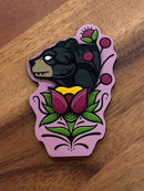 3D Wood Artist Magnet