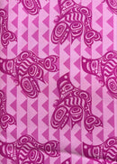 Pink Killerwhale Fabric