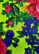 Metallic Floral Scarves