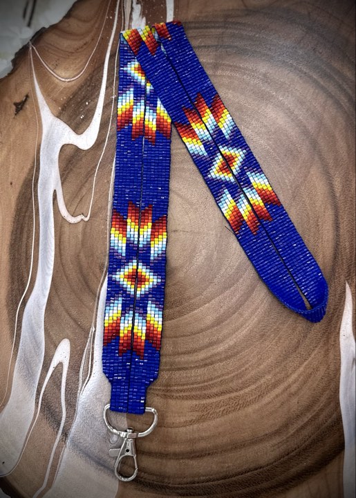 Starburst Loomed Neck Lanyard