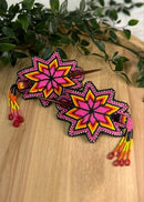 Large Starburst Barrette with Stick