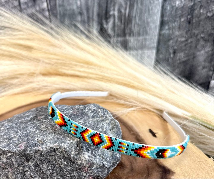 Feather Beaded Headbands