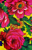 Metallic Floral Scarves