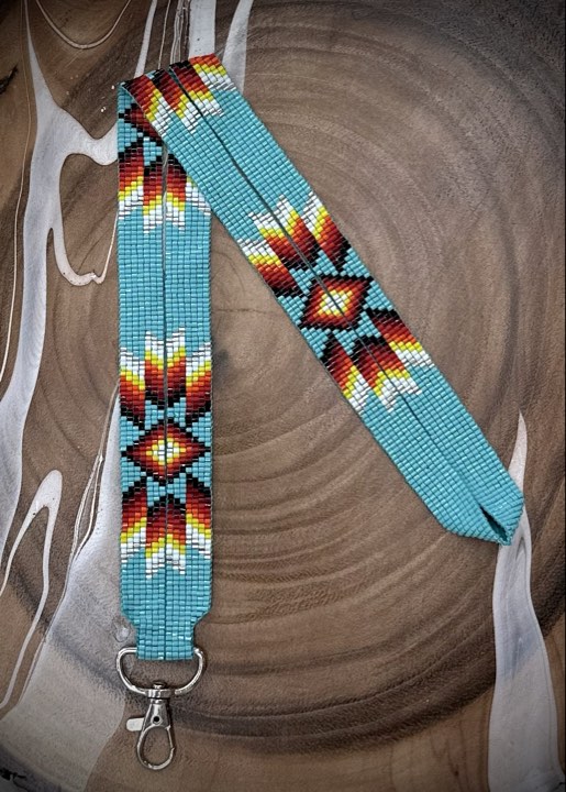 Starburst Loomed Neck Lanyard