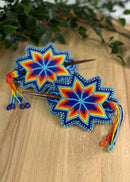 Large Starburst Barrette with Stick