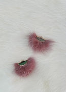 Fur Tassel with Gold