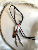 Feather Bolo Tie