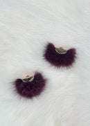 Fur Tassel with Gold
