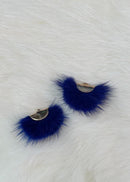 Fur Tassel with Gold