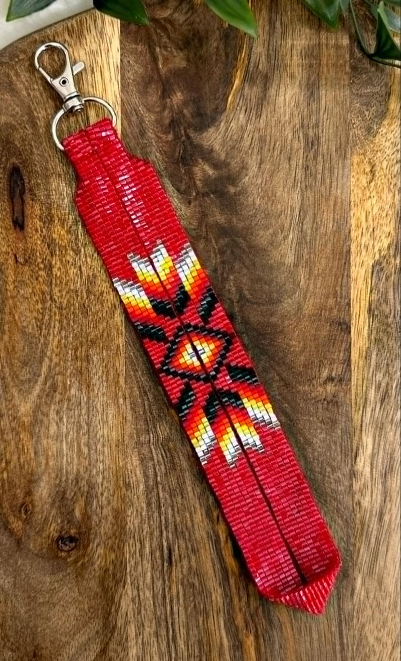 Starburst Loomed Wrist Lanyard