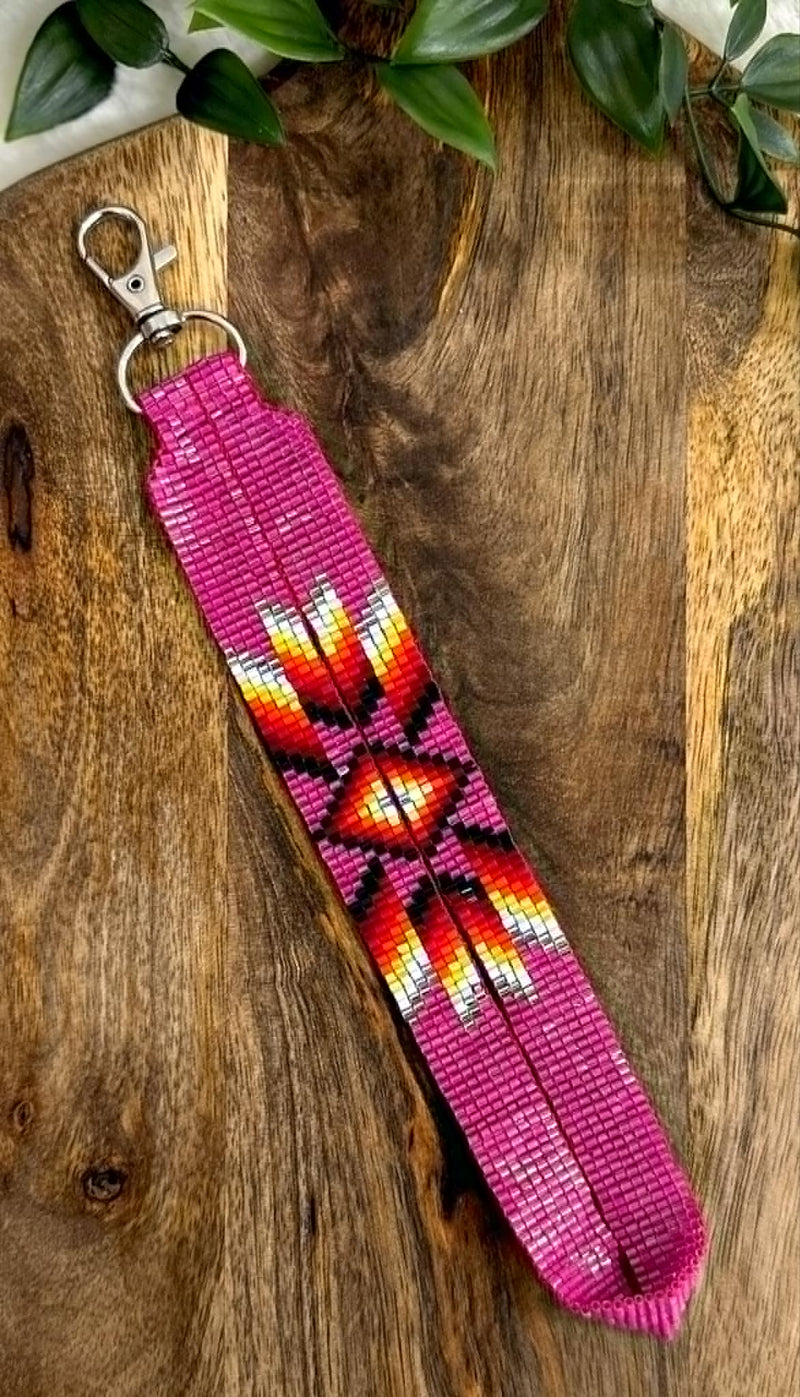 Starburst Loomed Wrist Lanyard