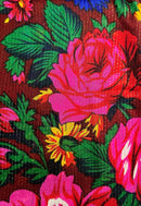 Metallic Floral Scarves