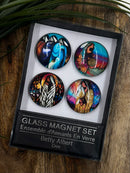 Glass Magnet Set