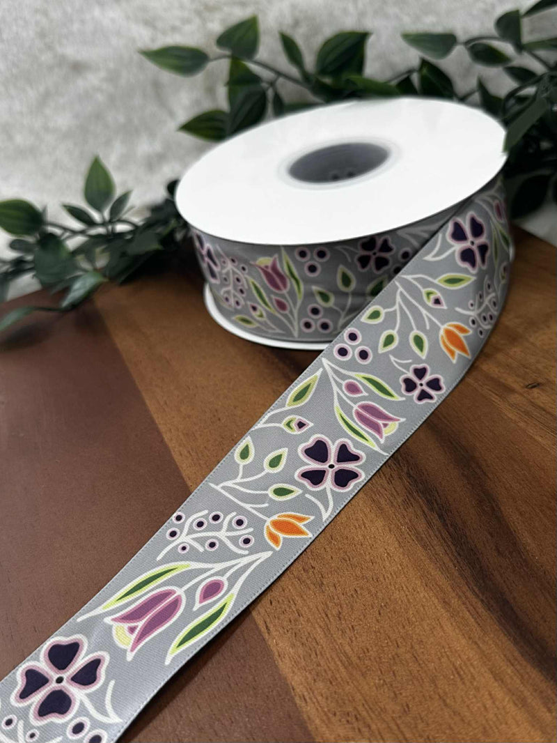 Renata Fall Floral Ribbon