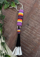 Peyote Stitched Jingle Keychain - Large
