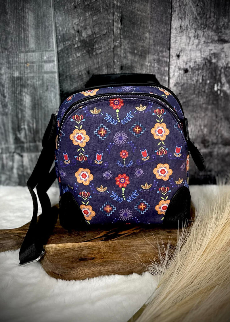 Mini Tribal Print Backpack