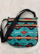 Fleece Navajo Design Crossbody