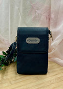Faux Leather Vertical Phone Purse